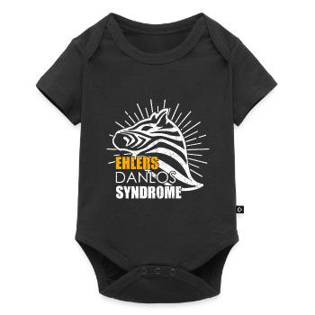 Ehlers Danlos Syndrom - Baby Premium Kurzarmbody - Schwarz - Vorne