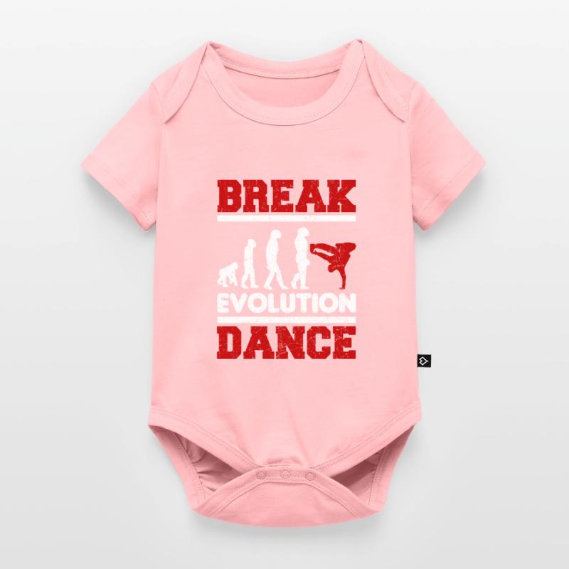 Breakdancing Evolution Breakdance BBoy Tänzer Baby Premium Kurzarmbody