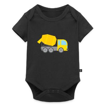 Concrete Mixer Truck Driver - Baby Premium short-sleeve bodysuit - black - Front