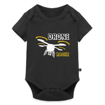 Drone Racer Quadcopter Drone Drone Pilote - Body à manches courtes Premium Bébé - noir - Devant