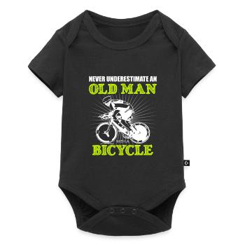 Mountain Bike Bike Cycling Bike - Baby Premium short-sleeve bodysuit - black - Front