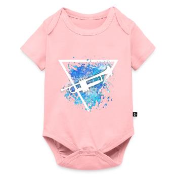 Trumpet - Baby Premium short-sleeve bodysuit - rose - Front