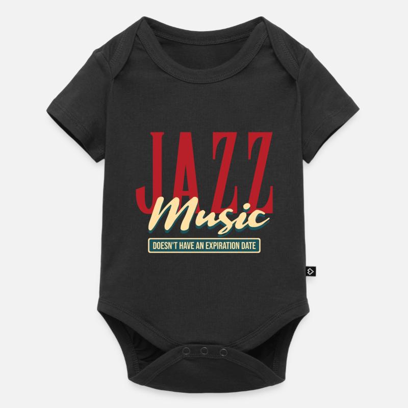 Jazz - Baby Premium Kurzarmbody - Schwarz