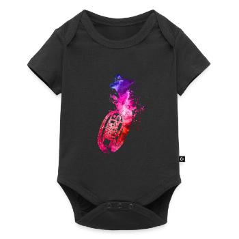 couleurs de cor ténor belchinstrument musiciens de vent - Body à manches courtes Premium Bébé - noir - Devant