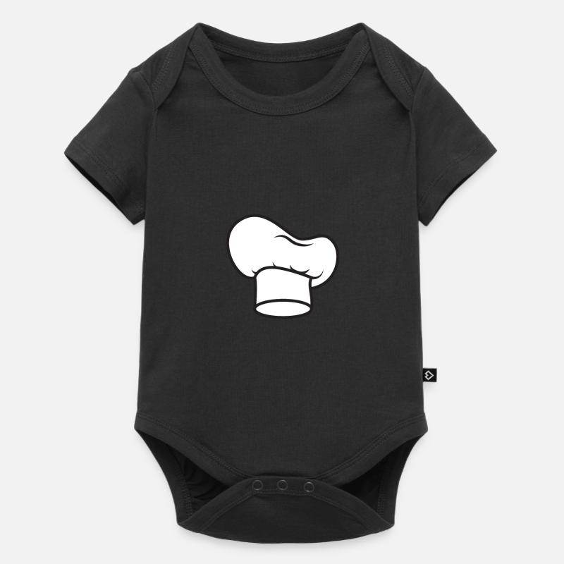 Chef's hat chef - Baby Premium short-sleeve bodysuit - black