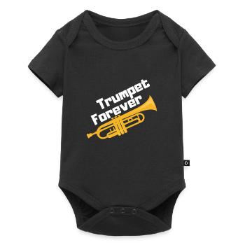 Trumpet Forever Trumpet Forever - Body à manches courtes Premium Bébé - noir - Devant