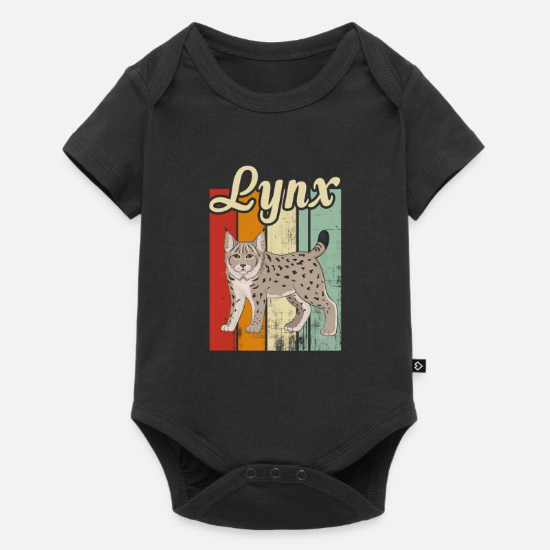 Younger lynx - Baby Premium short-sleeve bodysuit - black