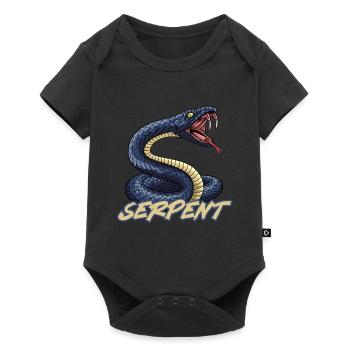 Snake - Baby Premium short-sleeve bodysuit - black - Front