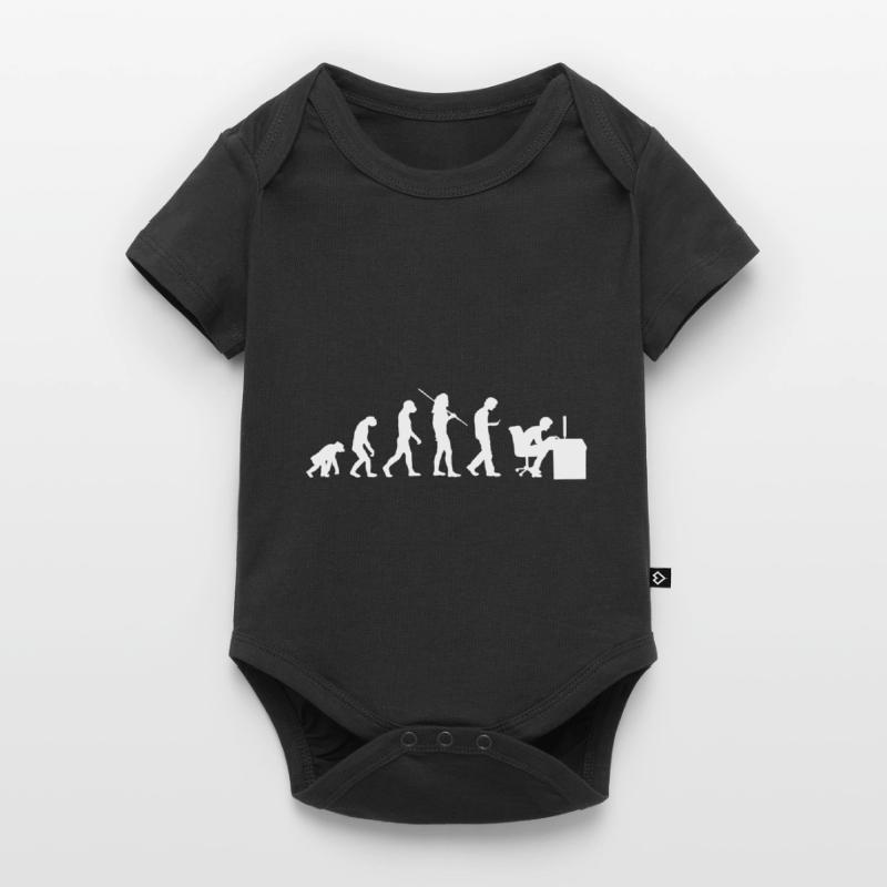 Evolution - Generation Smombie Nerd Baby Premium Kurzarmbody