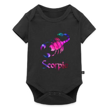 Scorpio - Baby Premium short-sleeve bodysuit - black - Front