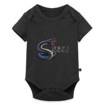 Snake - Baby Premium short-sleeve bodysuit - black - Front