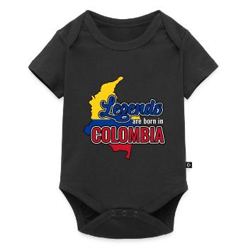 Colombia - Baby Premium short-sleeve bodysuit - black - Front