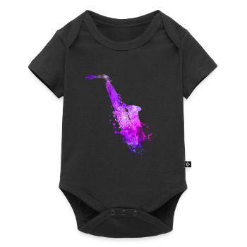 saxophone - Body à manches courtes Premium Bébé - noir - Devant