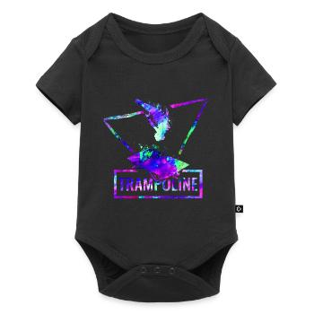 Trampoline - Baby Premium short-sleeve bodysuit - black - Front