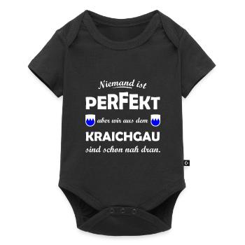 Die Kraichgauer aus Baden - Baby Premium Kurzarmbody - Schwarz - Vorne