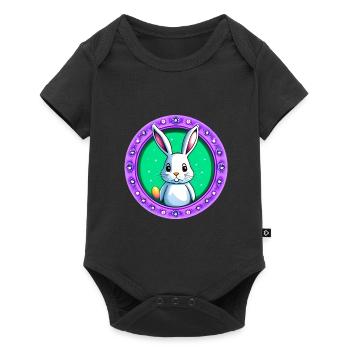 Little Easter - Baby Premium short-sleeve bodysuit - black - Front