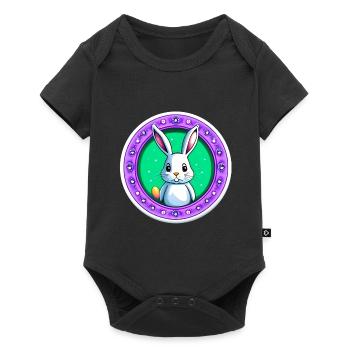 Super Cute Easter - Baby Premium short-sleeve bodysuit - black - Front