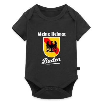 The homeland of Baden - Baby Premium short-sleeve bodysuit - black - Front