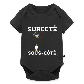 Surcoté Six pack Sous côté Six MacDo - Body à manches courtes Premium Bébé - noir - Devant