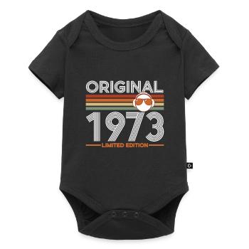 1973 - Baby Premium short-sleeve bodysuit - black - Front