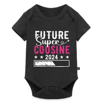Future Super Cousine 2024 - Body à manches courtes Premium Bébé - noir - Devant