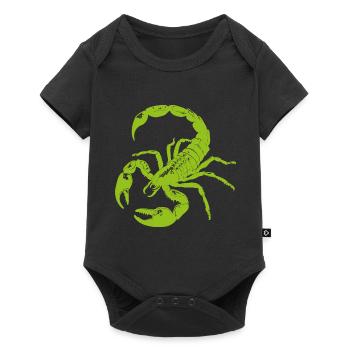 Scorpion, animal, cadeau - Body à manches courtes Premium Bébé - noir - Devant