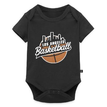 Joueurs de basket-ball de Los Angeles United States - Body à manches courtes Premium Bébé - noir - Devant