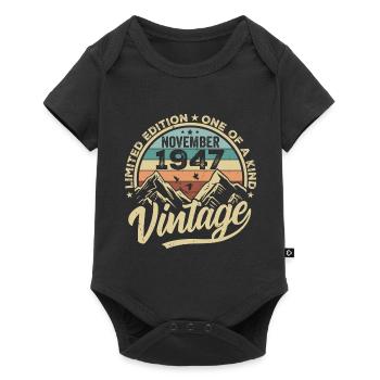 Legendary since November 1947 - Limited Edition 1947 - Baby Premium short-sleeve bodysuit - black - Front