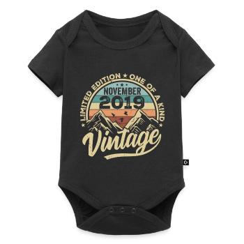 Legendary since November 2019 - Limited Edition 2019 - Baby Premium short-sleeve bodysuit - black - Front