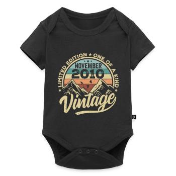 Legendary since November 2010 - Limited Edition 2010 - Baby Premium short-sleeve bodysuit - black - Front