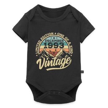 Original Décembre 1993 - Cadeau d’anniversaire 32 - Body à manches courtes Premium Bébé - noir - Devant
