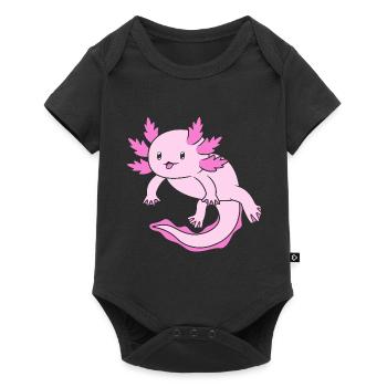 Axolotl - Body à manches courtes Premium Bébé - noir - Devant