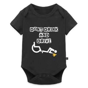 Wheelchair user - Baby Premium short-sleeve bodysuit - black - Front