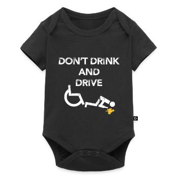 Wheelchair user - Baby Premium short-sleeve bodysuit - black - Front