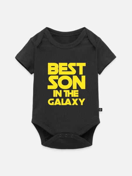 Bester Sohn - Baby Premium Kurzarmbody - Schwarz
