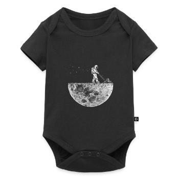 Astronaut - Baby Premium Kurzarmbody - Schwarz - Vorne