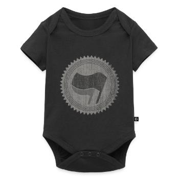 ANTIFA - Baby Premium short-sleeve bodysuit - black - Front