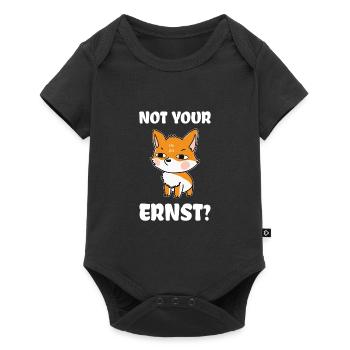 Not Your Ernst Fuchs - Baby Premium Kurzarmbody - Schwarz - Vorne