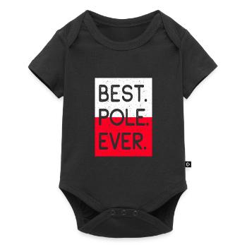 Best Pole Ever - Baby Premium short-sleeve bodysuit - black - Front