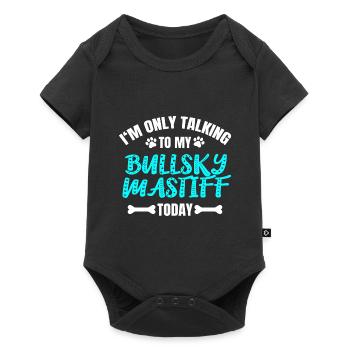 Dogue Bullsky - Body à manches courtes Premium Bébé - noir - Devant