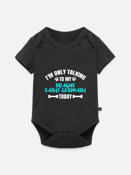 Braque Saint-Germain - Baby Premium Kurzarmbody - Schwarz