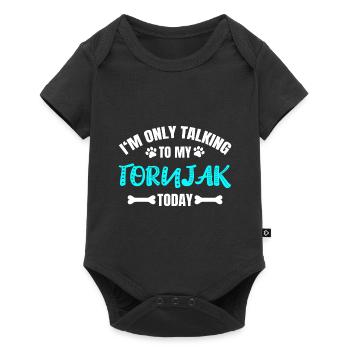 Tornjak - Baby Premium short-sleeve bodysuit - black - Front