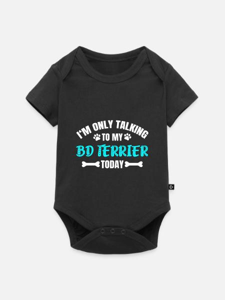 BD Terrier - Baby Premium Kurzarmbody - Schwarz
