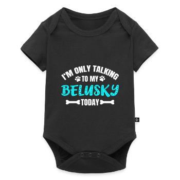 Belusky - Body à manches courtes Premium Bébé - noir - Devant