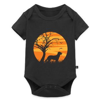 Nova Scotia Duck Tolling Great Retriever Sun - Baby Premium short-sleeve bodysuit - black - Front