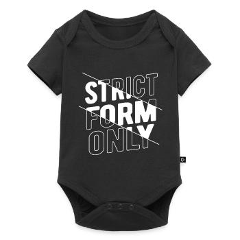 Calisthenics Gymshirt Street workout fitness - Baby Premium short-sleeve bodysuit - black - Front