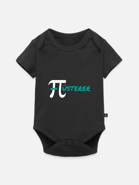 Pi Flüsterer - Baby Premium Kurzarmbody - Schwarz