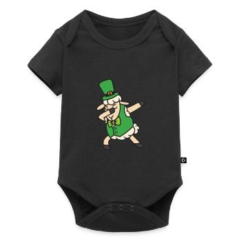 Sheep Dab Dabbing Dance Hip Hop St Patrick's Day - Baby Premium short-sleeve bodysuit - black - Front