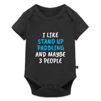 Stand up paddle - Body à manches courtes Premium Bébé - noir - Devant