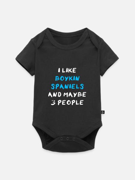 Boykin Spaniel - Baby Premium Kurzarmbody - Schwarz